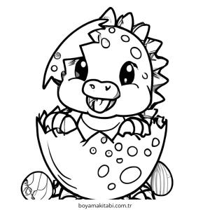 Easter boyama sayfası – çocuk aktivitesi, PDF indir