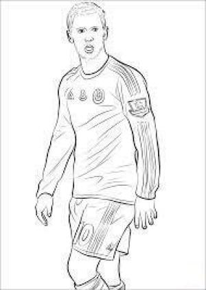 Eden Hazard boyama sayfası,  coloring page, Soğuk Eden Hazard, 