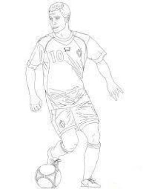 Eden Hazard boyama sayfası,  coloring page, Eden Hazard Futebol Oynarken, 