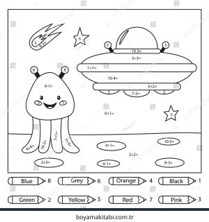 Eğitimsel Boyama Sayfaları