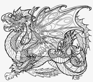 Ejderha boyama sayfası, Dragon coloring page, Ejderha Yetişkin Içindir, 