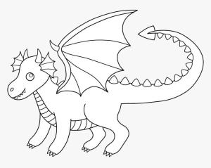 Ejderha boyama sayfası, Dragon coloring page, Sevimli Çizgi Ejderha, 