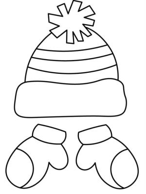 Eldiven boyama sayfası,  coloring page, Eldiven 5, 