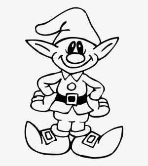 Elf boyama sayfası,  coloring page, Iyi Elf, 