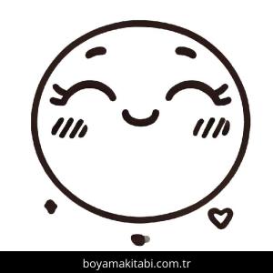 Emoji boyama sayfası – boyama çalışması, yaratıcılığı geliştirir