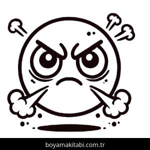 Emoji boyama sayfası – evde etkinlik, ücretsiz yazdır