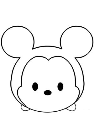 Emoji boyama sayfası, coloring page, Sevimli Fare Emojisi,