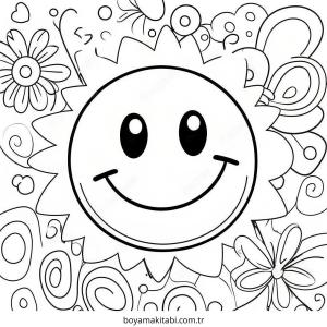 Emoji boyama sayfası – ücretsiz yazdır, boyama etkinliği