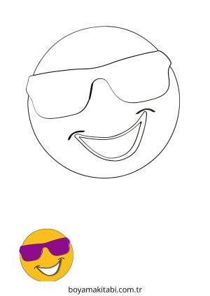 Emoji boyama sayfası – yaratıcılık, eğlenceli etkinlik