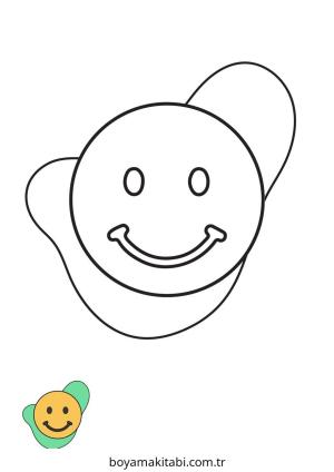 Emoji boyama sayfası – boyama çalışması, yaratıcılığı geliştirir