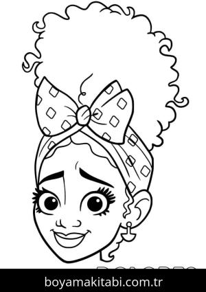 Encanto boyama sayfası – el becerilerini geliştirir, boyama çalışması