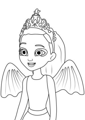 Enchantimals boyama sayfası,  coloring page, Enchantimals’ın Eğlenceli Karakteri, 