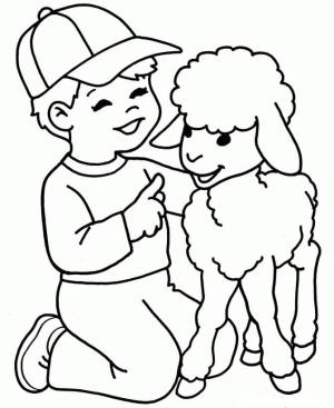 Erkek Çocuk boyama sayfası,  coloring page, Erkek çocuk, Balık Tutma, 