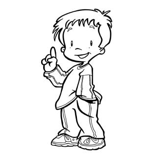 Erkek çocuklar boyama sayfası,  coloring page, Çocuk resmi, 