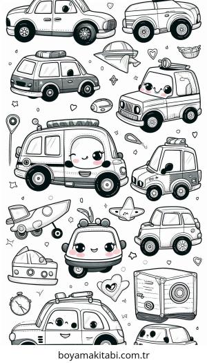 Erkek Çocukları İçin boyama sayfası – çocuk aktivitesi, PDF indir