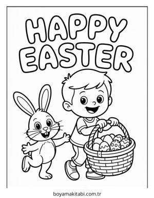 Erkek boyama sayfası – el becerilerini geliştirir, boyama çalışması