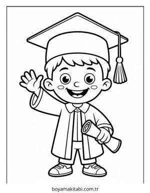 Erkek boyama sayfası – çocuklar için, çizgi film temalı