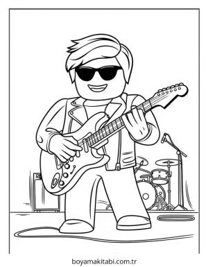 Erkek boyama sayfası – yaratıcılığı geliştirir, keyifli zaman