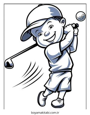 Erkek boyama sayfası – boyama çalışması, yaratıcılığı geliştirir