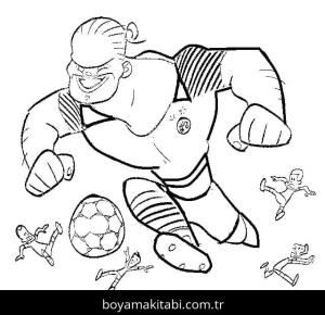 Erling Haaland boyama sayfası – eğitici aktivite, yaratıcılık