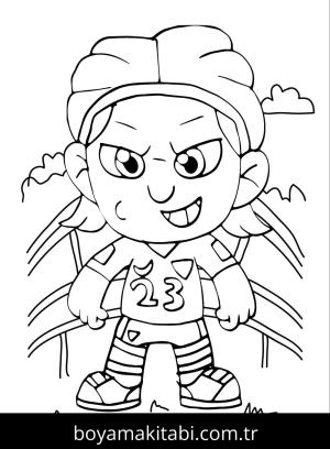 Erling Haaland boyama sayfası – yaratıcılık, eğlenceli etkinlik