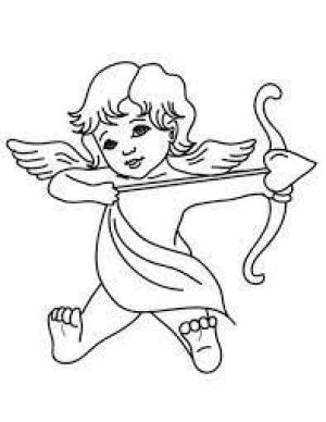 Eros boyama sayfası,  coloring page, Aşk Tanrısı, 