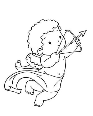 Eros boyama sayfası,  coloring page, Inanılmaz Aşk Tanrısı, 