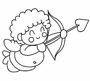 Eros boyama sayfası,  coloring page, Iyi Aşk Tanrısı, 