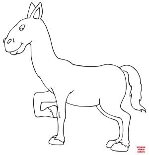 Eşek boyama sayfası, Donkeys coloring page, , donkeys funny donkey 