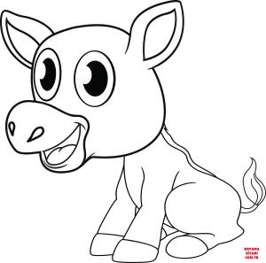 Eşek boyama sayfası, Donkeys coloring page, , donkeys cute donkey 