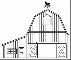 Evler boyama sayfası,  coloring page, Classic Barn, 