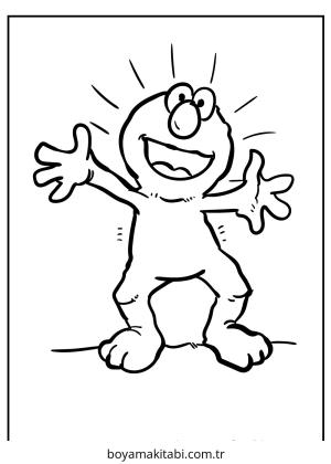 Evler boyama sayfası – kolay boyama, eğitici aktivite