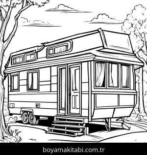 Evler boyama sayfası,  coloring page, , 