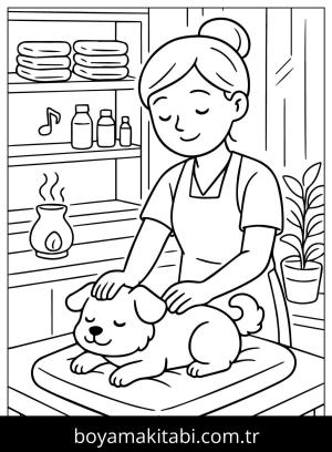 Evcil Hayvan Dükkanı boyama sayfası,  coloring page, , Pets Store Coloring Page