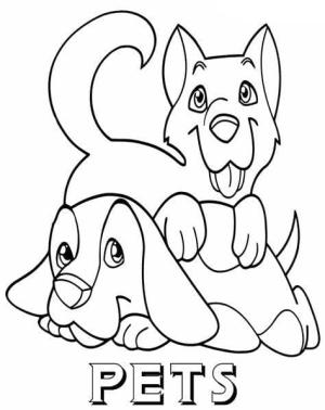 Evcil Hayvanlar boyama sayfası,  coloring page, Ücretsiz Evcil Hayvan Resim, 