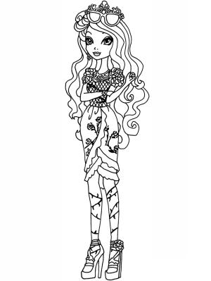 Ever After High boyama sayfası,  coloring page, Ever After Yüksek Briar, 