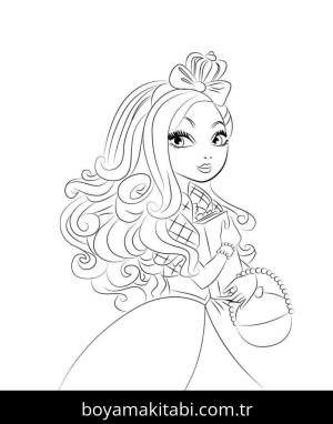 Ever After High boyama sayfası – yaratıcılık, eğlenceli etkinlik