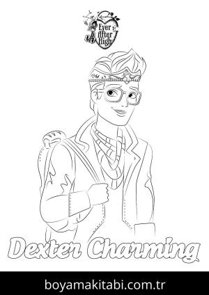 Ever After High boyama sayfası – çocuk aktivitesi, PDF indir