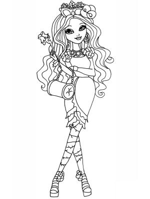 Ever After High boyama sayfası,  coloring page, Vahşi güzellik, 