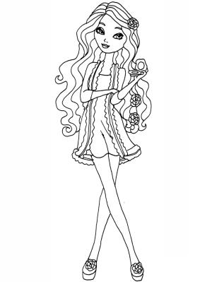 Ever After High boyama sayfası,  coloring page, En Adil Briar’ı Almak, 