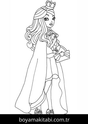 Ever After High boyama sayfası – evde etkinlik, ücretsiz yazdır