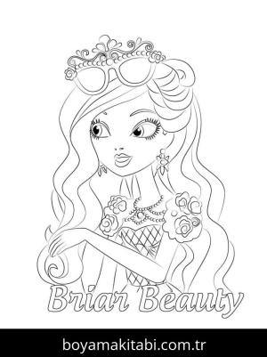 Ever After High boyama sayfası – yaratıcılık, eğlenceli etkinlik