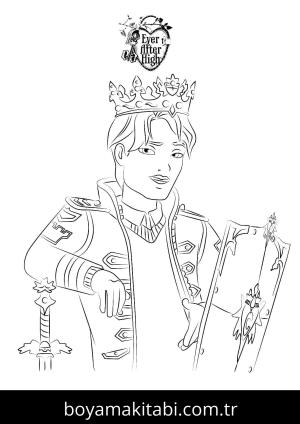 Ever After High boyama sayfası – yaratıcılığı geliştirir, keyifli zaman