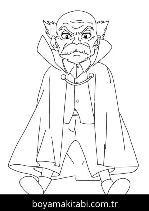 Fairy Tail boyama sayfası – renkli çizimler, okul öncesi