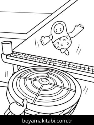 Fall Guys boyama sayfası – yaratıcılığı geliştirir, keyifli zaman