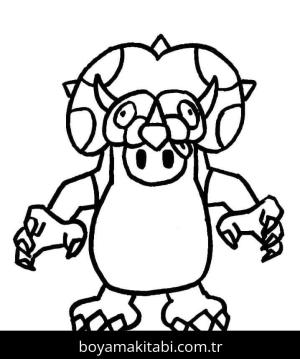 Fall Guys boyama sayfası – eğitici aktivite, yaratıcılık