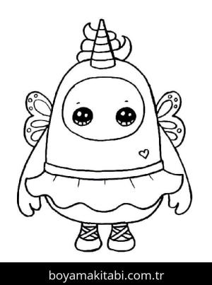 Fall Guys boyama sayfası – PDF indir, sevimli karakter