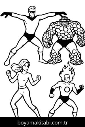 Fantastic Four Boyama