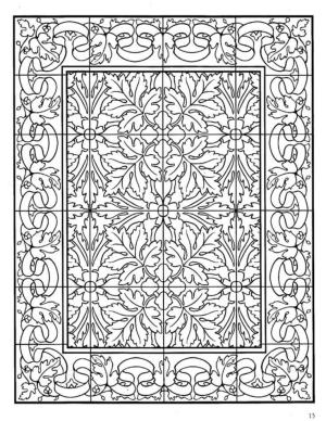 Fayans boyama sayfası,  coloring page, Fayans Sevimli, 