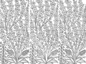 Fayans boyama sayfası,  coloring page, Kalem Müzesi Blogu, 